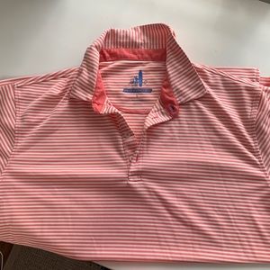 Johnnie-o Smith Striped PREP-FORMANCE Jersey Polo